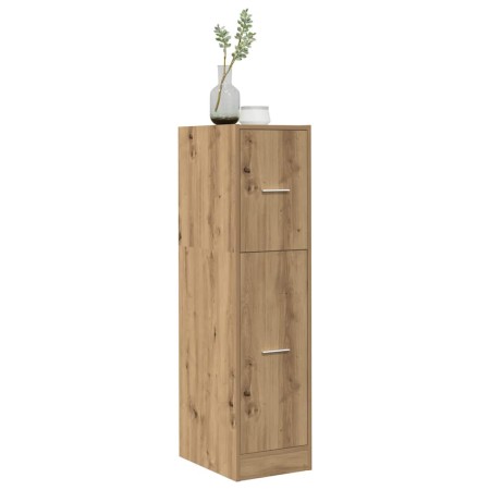 Armario botiquín madera ingeniería roble artisian 30x41x118 cm en Taquillas y armarios de almacenamiento | Comprar online en For