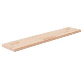 Untreated solid oak wood shelf board 100x20x2.5 cm by vidaXL, Shelves and shelves - Ref: Foro24-342937, Price: 40,41 €, Disco...