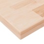 Regalbrett aus unbehandeltem massivem Eichenholz, 100 x 20 x 2,5 cm von vidaXL, Regale und Regale - Ref: Foro24-342937, Preis...