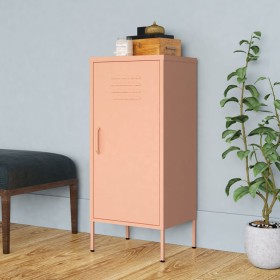 Pink steel storage cabinet 42.5x35x101.5 cm by vidaXL, Lockers and storage cabinets - Ref: Foro24-336193, Price: 115,20 €, Di...