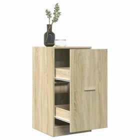 Armario botiquín madera ingeniería roble Sonoma 40x41x77,5 cm en Taquillas y armarios de almacenamiento | Comprar online en Foro