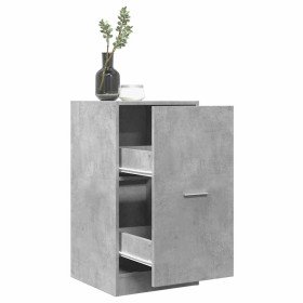 Armario botiquín madera ingeniería gris hormigón 40x41x77,5 cm en Taquillas y armarios de almacenamiento | Comprar online en For