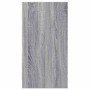 Armario botiquín madera ingeniería gris Sonoma 40x41x77,5 cm