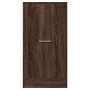 Armario botiquín madera ingeniería marrón roble 40x41x77,5 cm