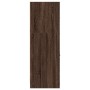 Armario botiquín madera ingeniería marrón roble 40x41x118 cm