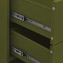 Olivgrüner Schubladenschrank aus Stahl 80x35x101,5 cm von vidaXL, Schubladen - Ref: Foro24-336198, Preis: 190,20 €, Rabatt: %