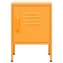 Mesita de noche acero amarillo mostaza 35x35x51 cm de vidaXL, Mesitas de noche - Ref: Foro24-336209, Precio: 70,47 €, Descuen...