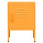 Mustard yellow steel nightstand 35x35x51 cm by vidaXL, Nightstands - Ref: Foro24-336209, Price: 71,61 €, Discount: %