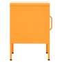 Mustard yellow steel nightstand 35x35x51 cm by vidaXL, Nightstands - Ref: Foro24-336209, Price: 71,61 €, Discount: %