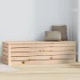 Solid pine wood storage box 109x36.5x33 cm by vidaXL, Closets and storage - Ref: Foro24-823624, Price: 86,47 €, Discount: %