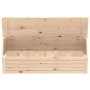 Solid pine wood storage box 109x36.5x33 cm by vidaXL, Closets and storage - Ref: Foro24-823624, Price: 86,47 €, Discount: %