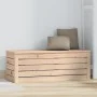 Aufbewahrungsbox aus massivem Kiefernholz, 89 x 36,5 x 33 cm von vidaXL, Schränke und Lagerung - Ref: Foro24-823619, Preis: 6...
