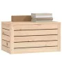 Aufbewahrungsbox aus massivem Kiefernholz, 89 x 36,5 x 33 cm von vidaXL, Schränke und Lagerung - Ref: Foro24-823619, Preis: 6...