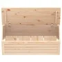 Aufbewahrungsbox aus massivem Kiefernholz, 89 x 36,5 x 33 cm von vidaXL, Schränke und Lagerung - Ref: Foro24-823619, Preis: 6...