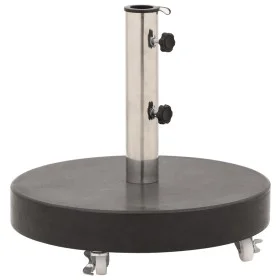 Runder Sonnenschirmständer aus schwarzem Granit, 30 kg von vidaXL, Schirmständer - Ref: Foro24-48564, Preis: 93,05 €, Rabatt: %