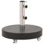 Runder Sonnenschirmständer aus schwarzem Granit, 30 kg von vidaXL, Schirmständer - Ref: Foro24-48564, Preis: 94,79 €, Rabatt: %