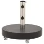 Round black granite parasol base 30 kg by vidaXL, Umbrella bases - Ref: Foro24-48564, Price: 93,05 €, Discount: %