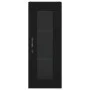 Black wall cabinet 34.5x34x90 cm by vidaXL, Sideboards - Ref: Foro24-835003, Price: 51,44 €, Discount: %