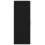 Black wall cabinet 34.5x34x90 cm by vidaXL, Sideboards - Ref: Foro24-835003, Price: 51,44 €, Discount: %