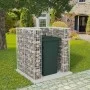 Gabions to hide steel container 110x100x120 cm by vidaXL, Waste container supports - Ref: Foro24-142558, Price: 135,47 €, Dis...