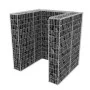 Gabions to hide steel container 110x100x120 cm by vidaXL, Waste container supports - Ref: Foro24-142558, Price: 135,47 €, Dis...