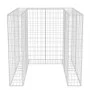 Gabions to hide steel container 110x100x120 cm by vidaXL, Waste container supports - Ref: Foro24-142558, Price: 135,47 €, Dis...