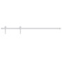 Kit herrajes para puertas correderas de 200 cm de acero blanco de vidaXL, Marcos de puertas - Ref: Foro24-151702, Precio: 69,...