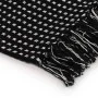 Manta a cuadros de algodón negro 160x210 cm de vidaXL, Mantas - Ref: Foro24-245331, Precio: 28,73 €, Descuento: %