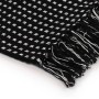 Schwarze karierte Decke aus Baumwolle, 160 x 210 cm von vidaXL, Decken - Ref: Foro24-245331, Preis: 35,90 €, Rabatt: %