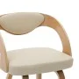Dining chairs 4 pcs curved wood and cream synthetic leather by vidaXL, dining chairs - Ref: Foro24-278844, Price: 659,99 €, D...