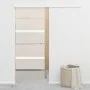 Schiebetür mit Softstop ESG-Glas und Aluminium 76x205 cm von vidaXL, Türen - Ref: Foro24-288061, Preis: 236,80 €, Rabatt: %