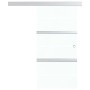 Sliding door with soft stop ESG glass and aluminum 76x205 cm by vidaXL, Doors - Ref: Foro24-288061, Price: 240,71 €, Discount: %