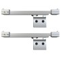 Puerta corredera con tope suave vidrio ESG y aluminio 76x205 cm de vidaXL, Puertas - Ref: Foro24-288061, Precio: 228,85 €, De...