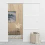 Schiebetür mit sanften Stoppern, ESG-Glas Aluminium 76x205 cm von vidaXL, Türen - Ref: Foro24-288055, Preis: 198,67 €, Rabatt: %