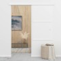 Schiebetür mit sanften Stoppern, ESG-Glas Aluminium 76x205 cm von vidaXL, Türen - Ref: Foro24-288055, Preis: 218,77 €, Rabatt: %