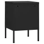 Nachttisch aus schwarzem Stahl, 35 x 35 x 51 cm von vidaXL, Nachttische - Ref: Foro24-336214, Preis: 70,62 €, Rabatt: %