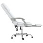 Weißer Massage-Bürostuhl aus Kunstleder von vidaXL, Bürostühle - Ref: Foro24-349692, Preis: 158,04 €, Rabatt: %