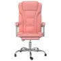 Rosa Kunstleder Bürostuhl verstellbar von vidaXL, Bürostühle - Ref: Foro24-349701, Preis: 116,16 €, Rabatt: %