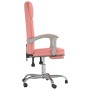 Rosa Kunstleder Bürostuhl verstellbar von vidaXL, Bürostühle - Ref: Foro24-349701, Preis: 118,01 €, Rabatt: %