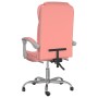 Rosa Kunstleder Bürostuhl verstellbar von vidaXL, Bürostühle - Ref: Foro24-349701, Preis: 118,01 €, Rabatt: %