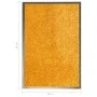 Waschbare orange Fußmatte 40x60 cm von vidaXL, Fußmatten - Ref: Foro24-323451, Preis: 22,00 €, Rabatt: %
