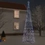 Conical Christmas tree 3000 cold white LED lights 230x800 cm by vidaXL, Christmas trees - Ref: Foro24-343514, Price: 155,05 €...