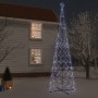 Kegelförmiger Weihnachtsbaum 3000 LED kaltweiß 230x800 cm von vidaXL, Weihnachtsbäume - Ref: Foro24-343514, Preis: 156,53 €, ...