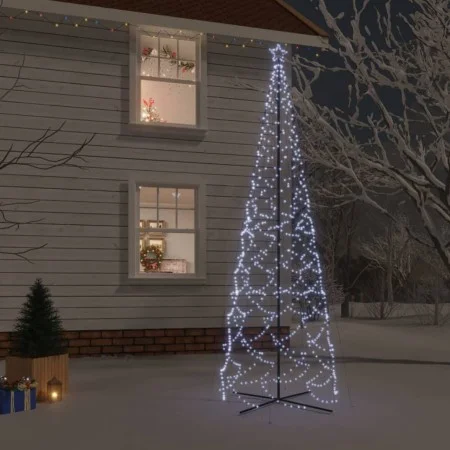 Kegelförmiger Weihnachtsbaum 1400 LED kaltweiß 160x500 cm von vidaXL, Weihnachtsbäume - Ref: Foro24-343510, Preis: 91,83 €, R...