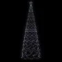 Kegelförmiger Weihnachtsbaum 1400 LED kaltweiß 160x500 cm von vidaXL, Weihnachtsbäume - Ref: Foro24-343510, Preis: 91,83 €, R...
