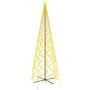 Konischer Weihnachtsbaum 1400 warmweiße LEDs 160x500 cm von vidaXL, Weihnachtsbäume - Ref: Foro24-343513, Preis: 82,67 €, Rab...