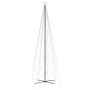 Árbol de Navidad cónico 1400 LED blanco cálido 160x500 cm de vidaXL, Arboles de navidad - Ref: Foro24-343513, Precio: 82,67 €