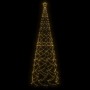 Konischer Weihnachtsbaum 1400 warmweiße LEDs 160x500 cm von vidaXL, Weihnachtsbäume - Ref: Foro24-343513, Preis: 82,67 €, Rab...