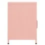 Mesita de noche acero rosa 35x35x51 cm de vidaXL, Mesitas de noche - Ref: Foro24-336220, Precio: 75,85 €, Descuento: %