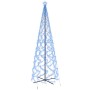 Konischer Weihnachtsbaum 1400 blaue LED 160x500 cm von vidaXL, Weihnachtsbäume - Ref: Foro24-343511, Preis: 82,79 €, Rabatt: %